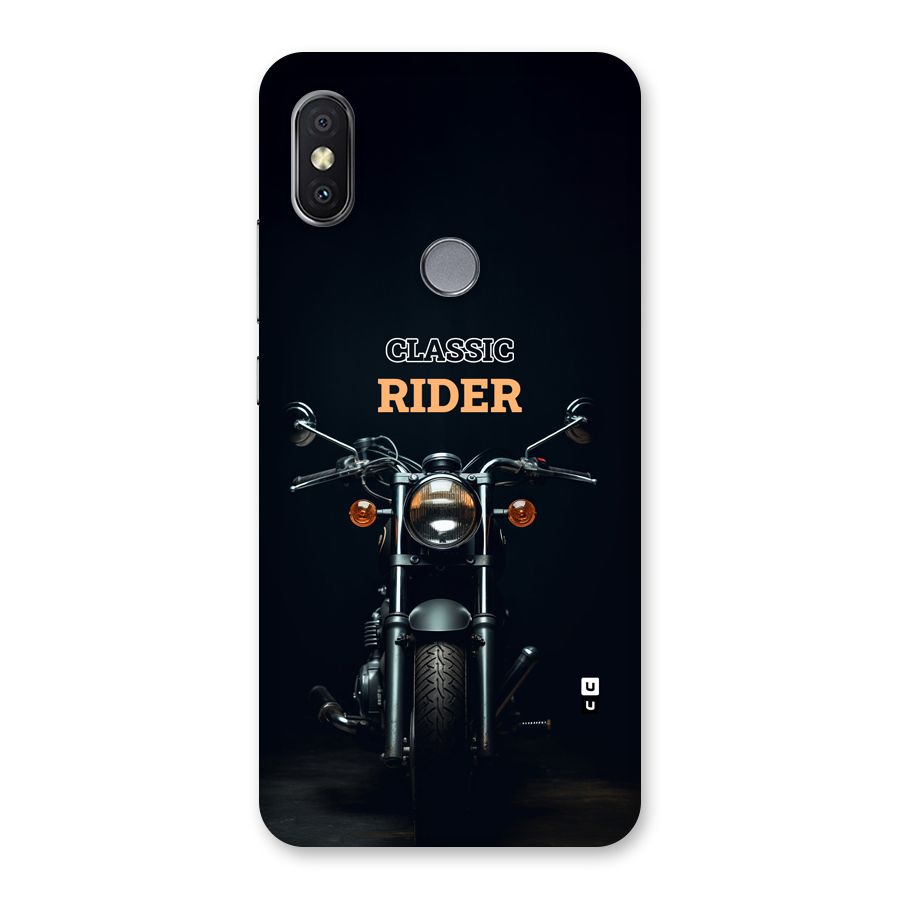 Classic RIder Back Case for Redmi Y2