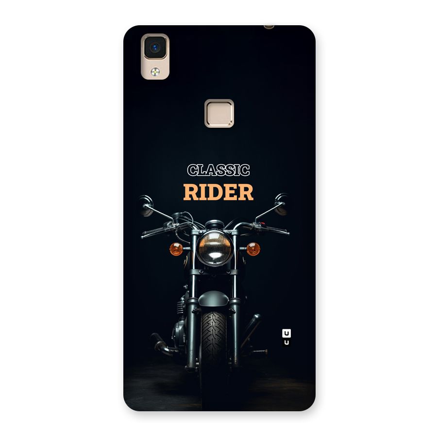 Classic RIder Back Case for V3 Max