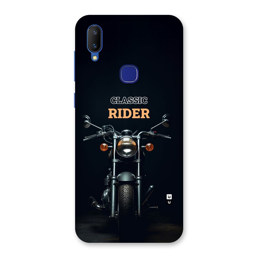 Classic RIder Back Case for Vivo V11