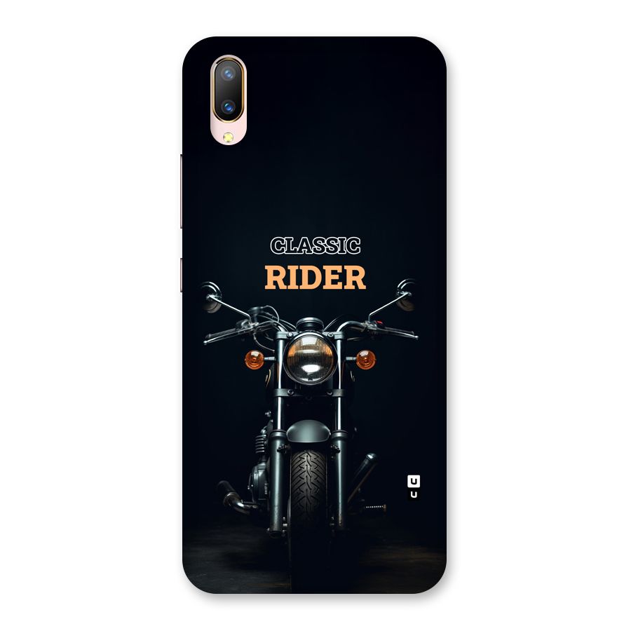 Classic RIder Back Case for Vivo V11 Pro