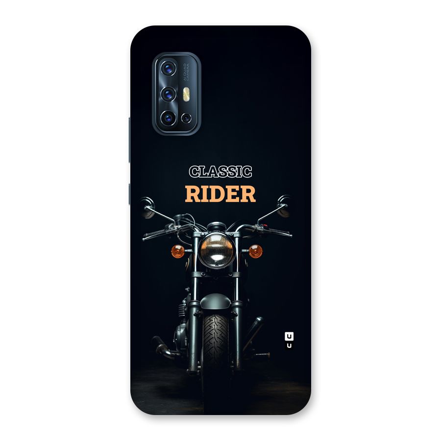 Classic RIder Back Case for Vivo V17