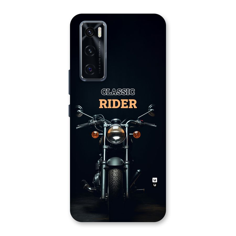 Classic RIder Back Case for Vivo V20 SE