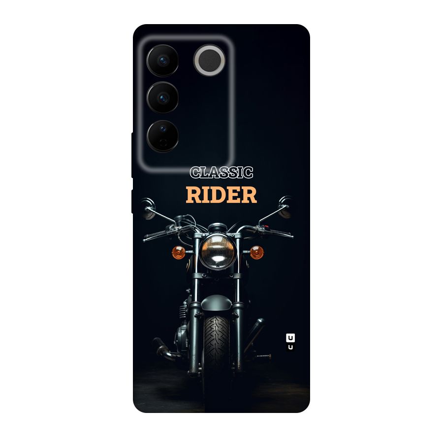 Classic RIder Back Case for Vivo V27
