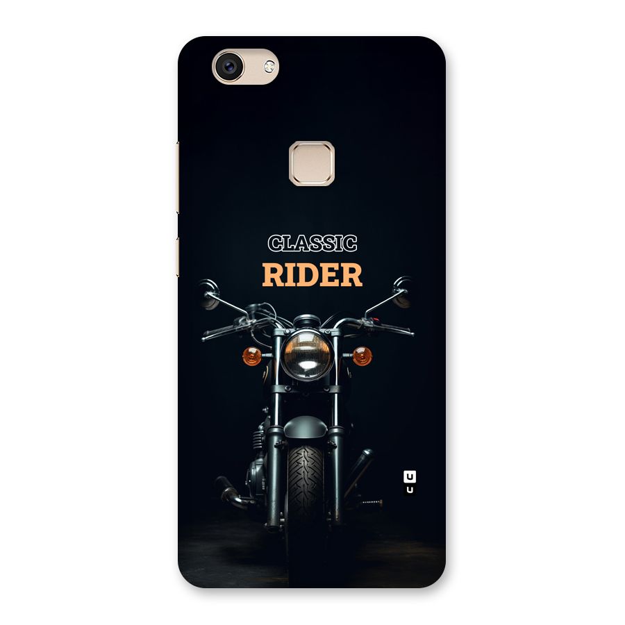 Classic RIder Back Case for Vivo V7