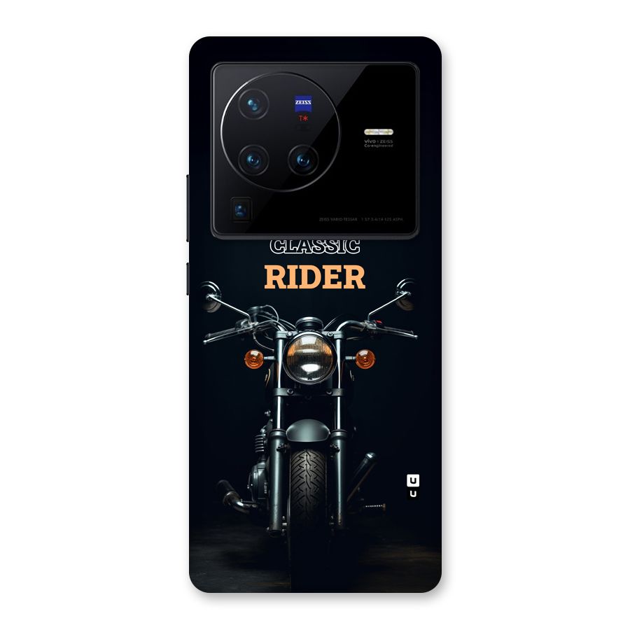 Classic RIder Back Case for Vivo X80 Pro
