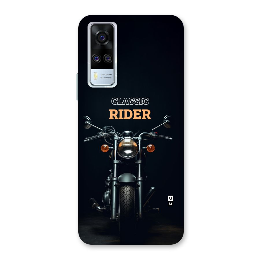 Classic RIder Back Case for Vivo Y31