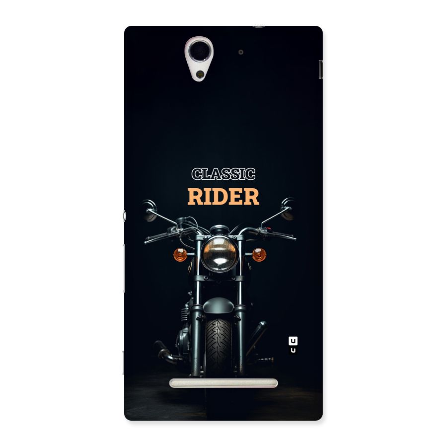 Classic RIder Back Case for Xperia C3