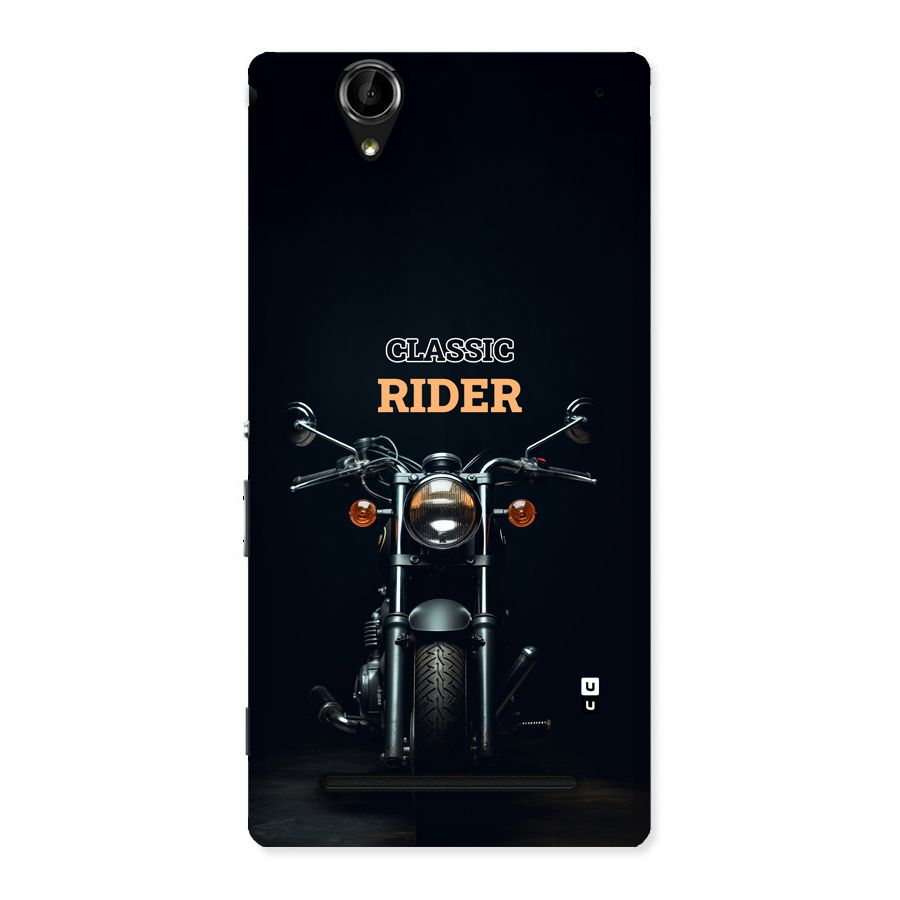 Classic RIder Back Case for Xperia T2