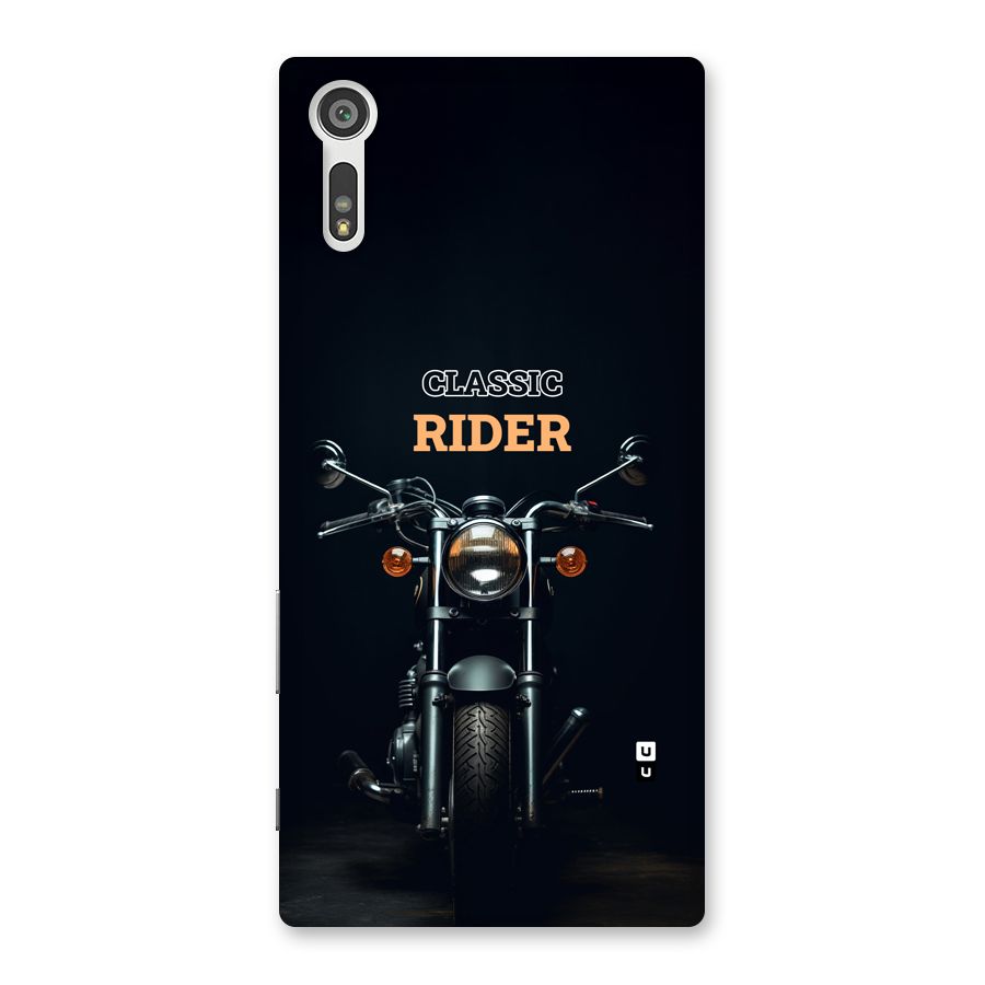 Classic RIder Back Case for Xperia XZ