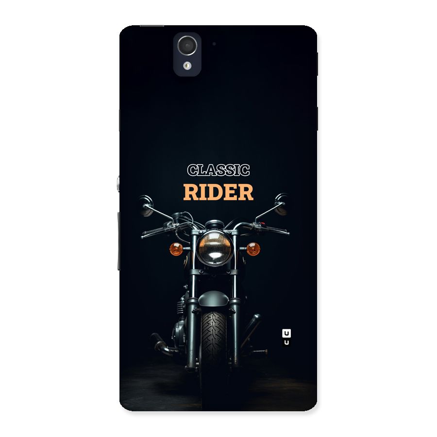 Classic RIder Back Case for Xperia Z