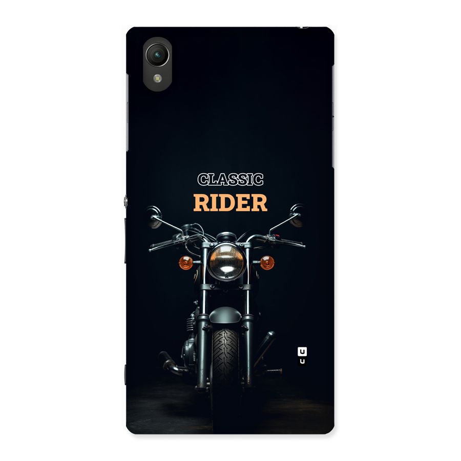 Classic RIder Back Case for Xperia Z1
