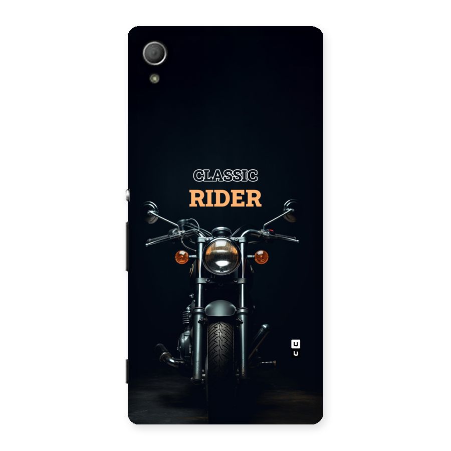 Classic RIder Back Case for Xperia Z3 Plus
