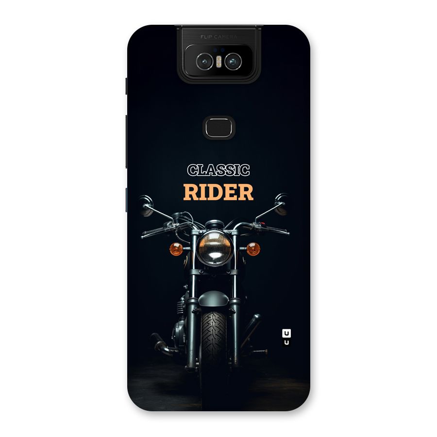 Classic RIder Back Case for Zenfone 6z