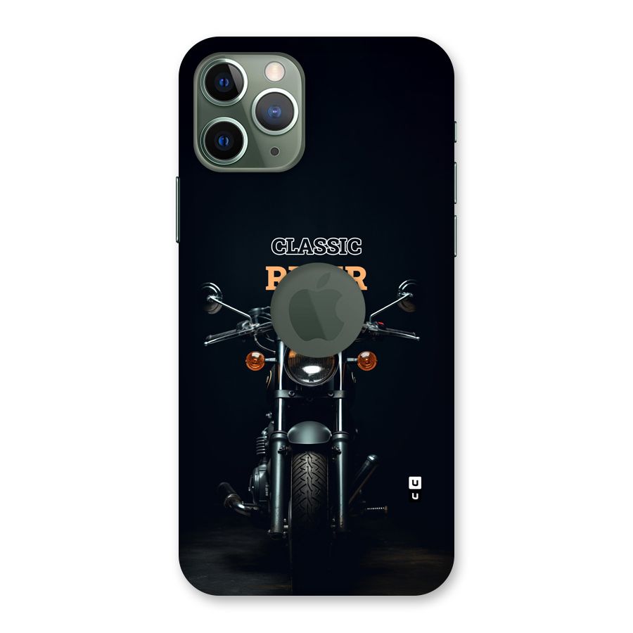 Classic RIder Back Case for iPhone 11 Pro Logo Cut