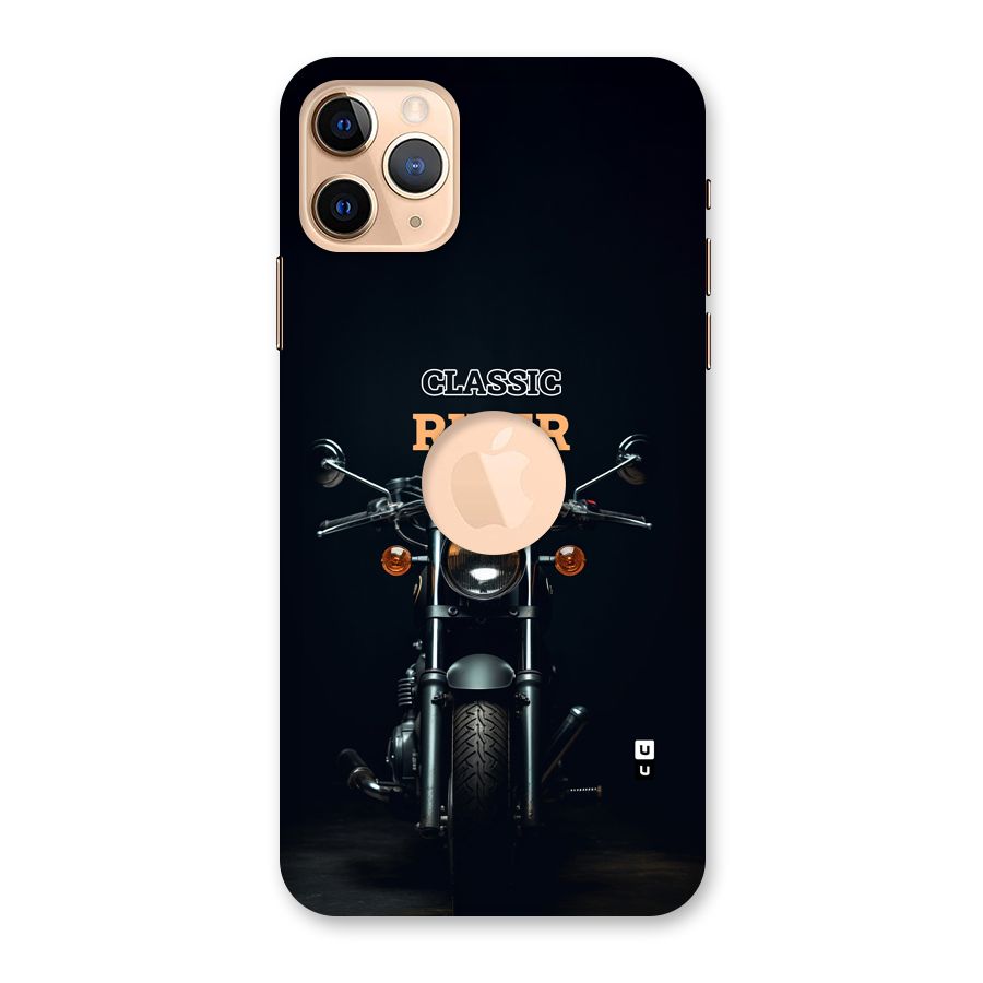Classic RIder Back Case for iPhone 11 Pro Max Logo Cut