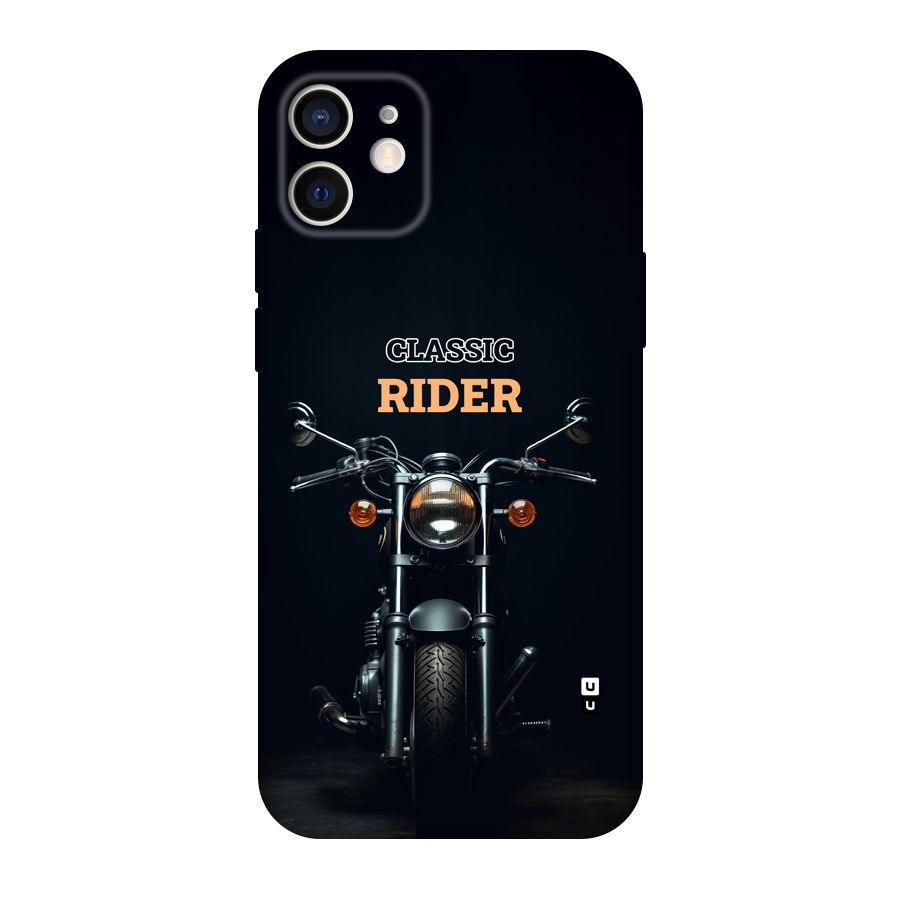 Classic RIder Back Case for iPhone 12