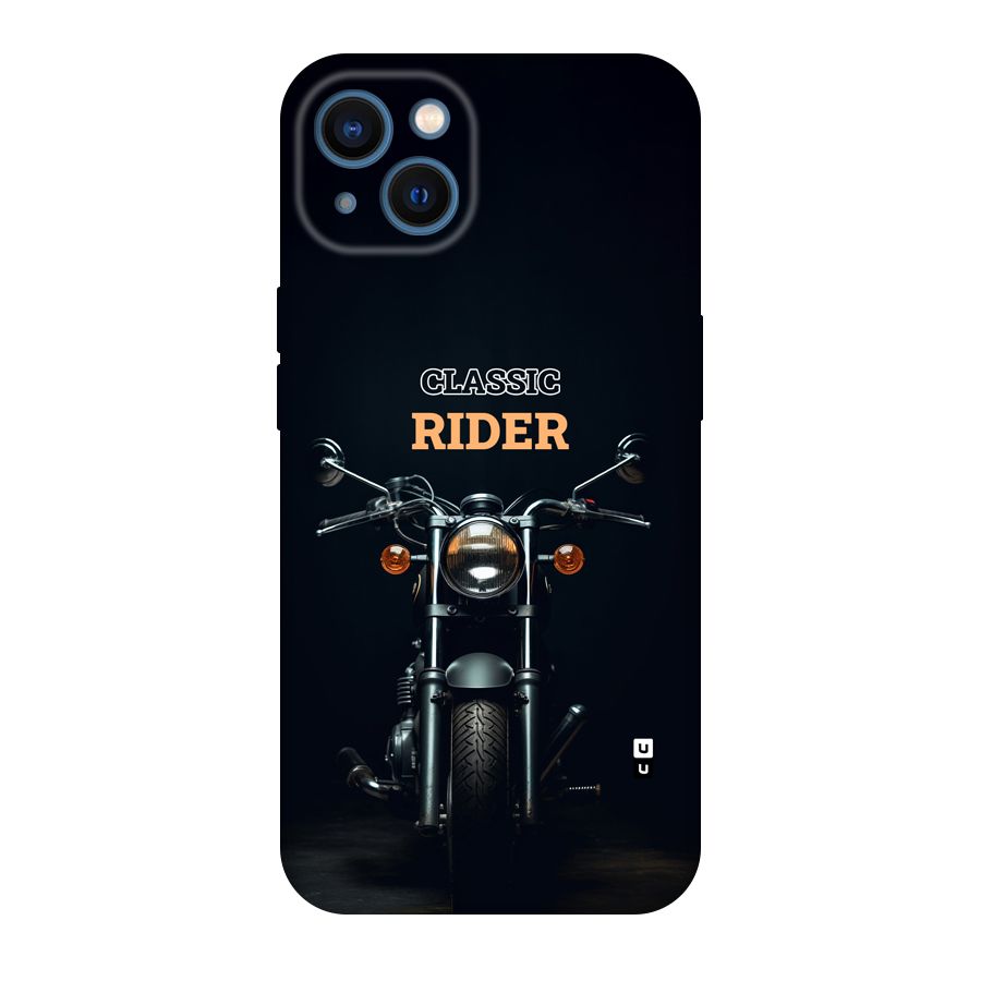 Classic RIder Back Case for iPhone 13