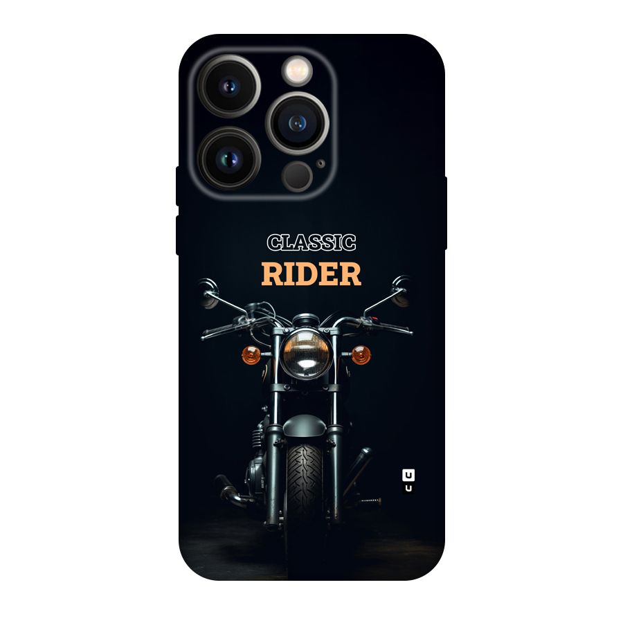 Classic RIder Back Case for iPhone 14 Pro