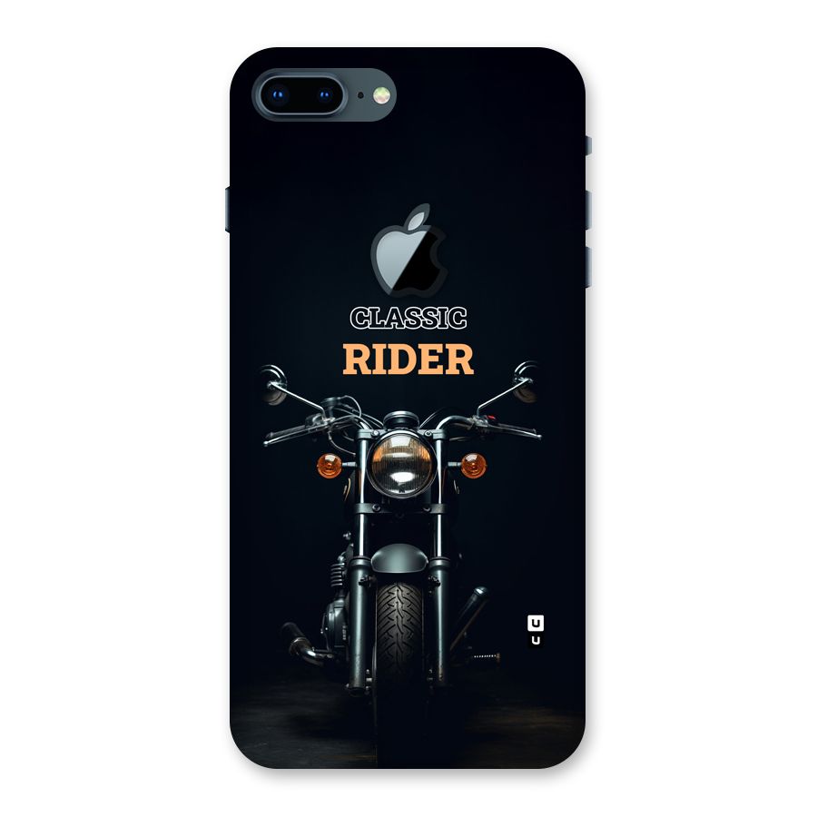 Classic RIder Back Case for iPhone 7 Plus Apple Cut