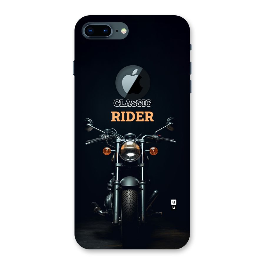 Classic RIder Back Case for iPhone 7 Plus Logo Cut