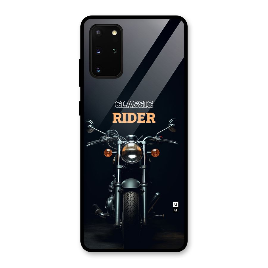Classic RIder Glass Back Case for Galaxy S20 Plus