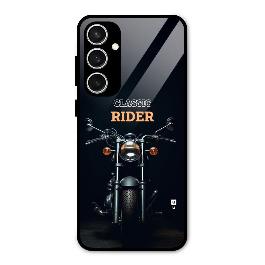 Classic RIder Glass Back Case for Galaxy S23 FE