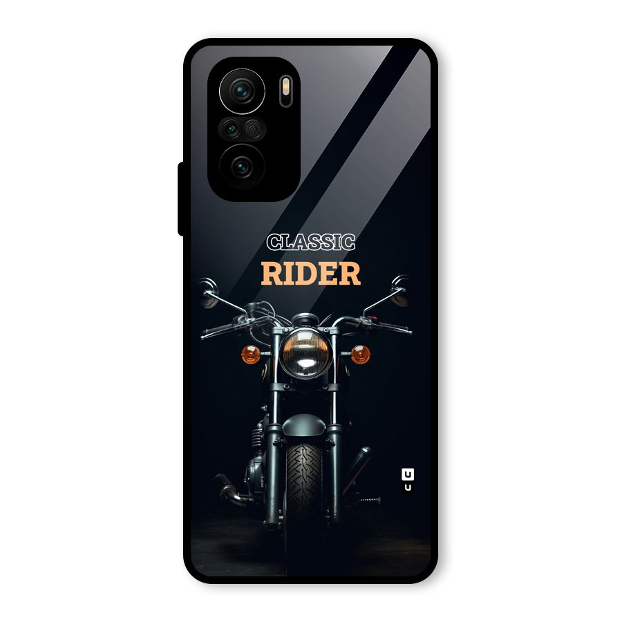 Classic RIder Glass Back Case for Mi 11X Pro