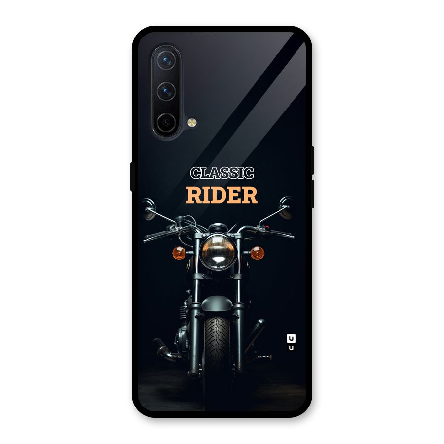 Classic RIder Glass Back Case for OnePlus Nord CE 5G