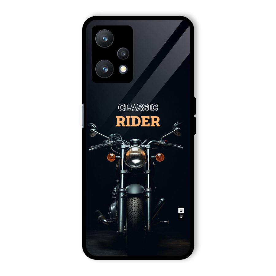 Classic RIder Glass Back Case for Realme 9 Pro 5G