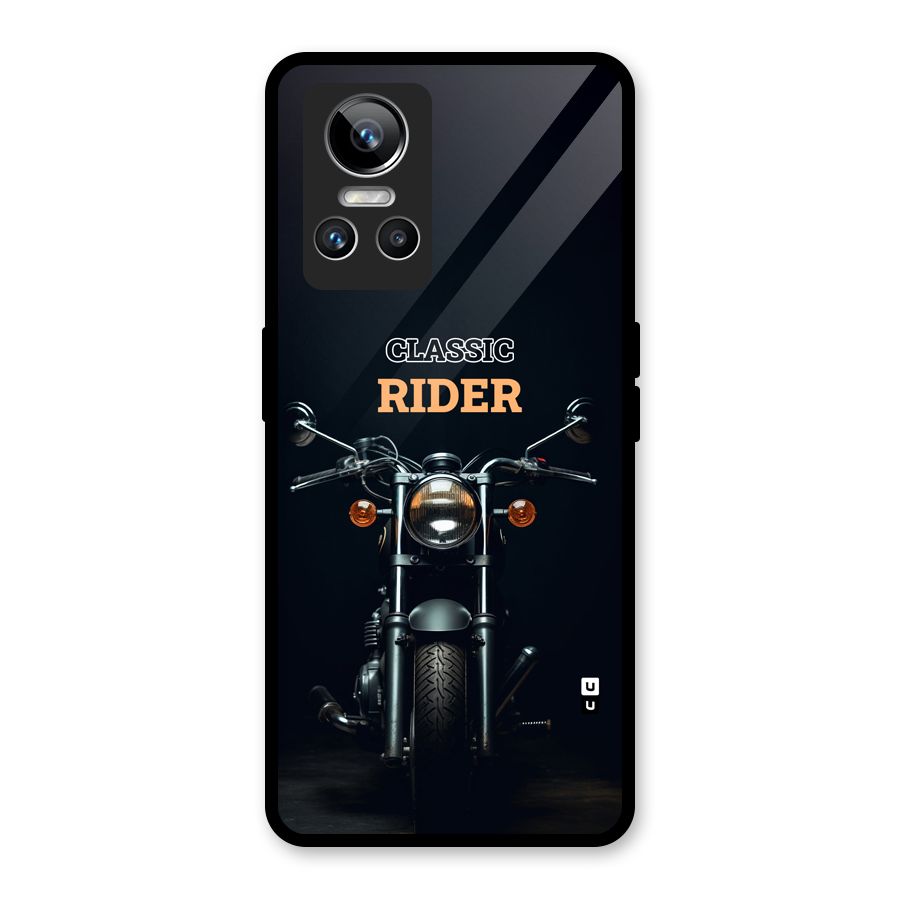 Classic RIder Glass Back Case for Realme GT Neo 3