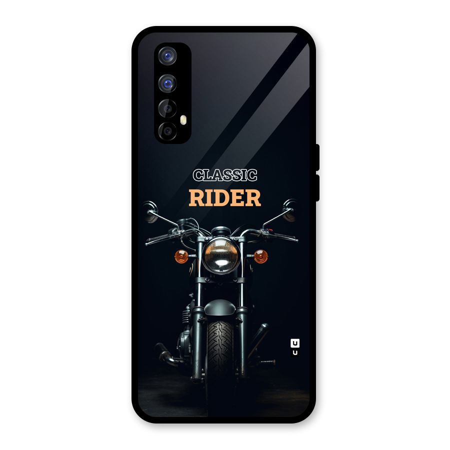 Classic RIder Glass Back Case for Realme Narzo 20 Pro