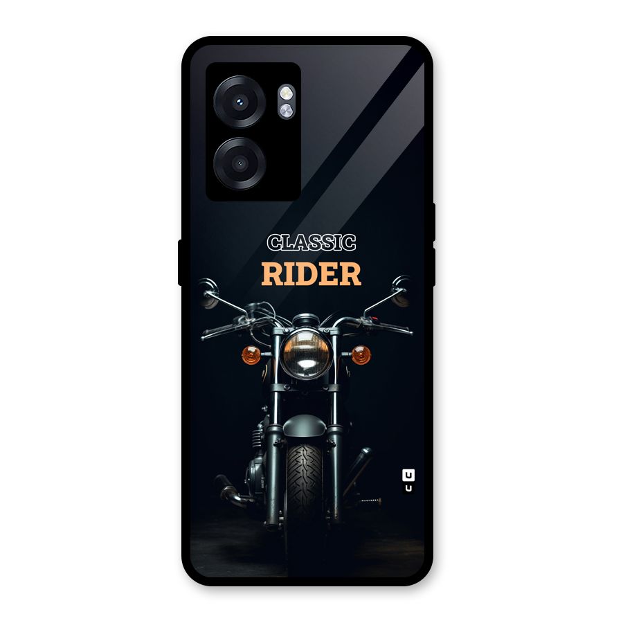 Classic RIder Glass Back Case for Realme Narzo 50 5G