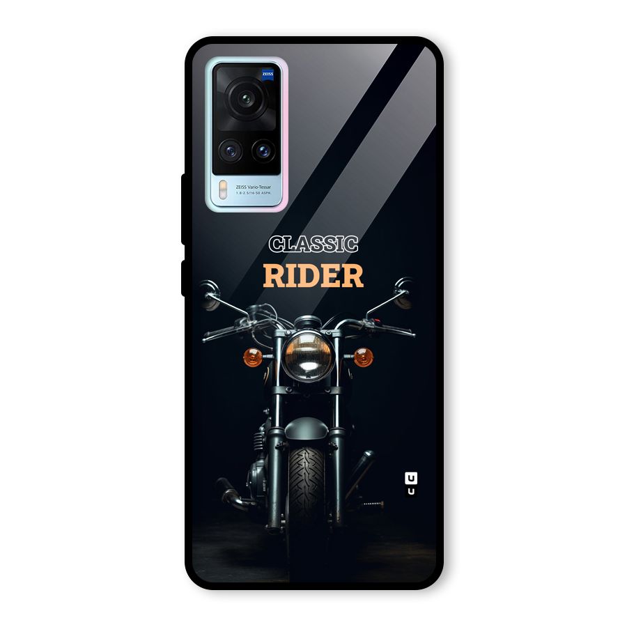 Classic RIder Glass Back Case for Vivo X60