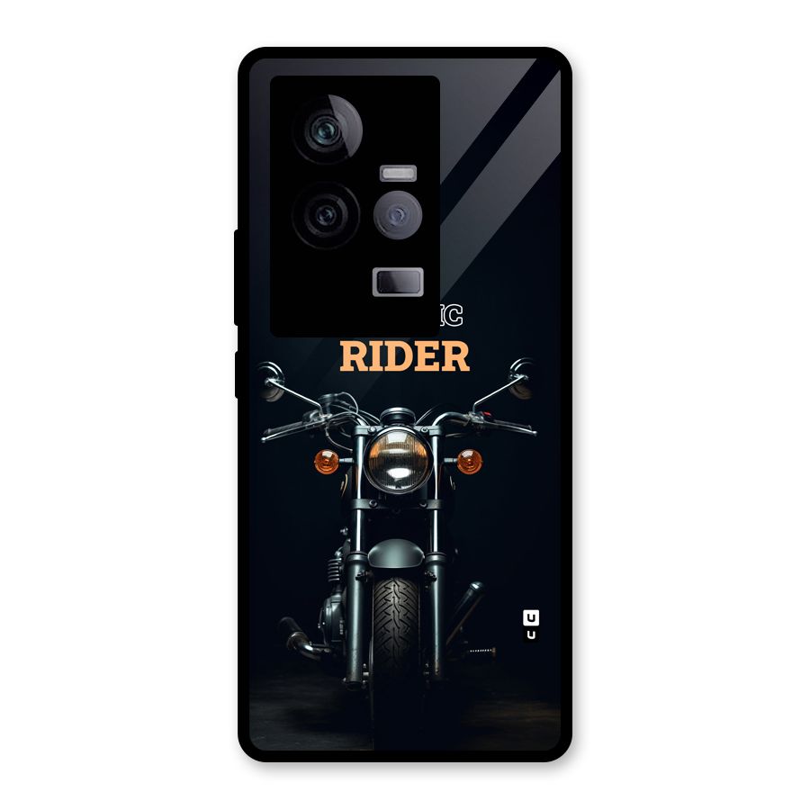 Classic RIder Glass Back Case for Vivo iQOO 11 5G