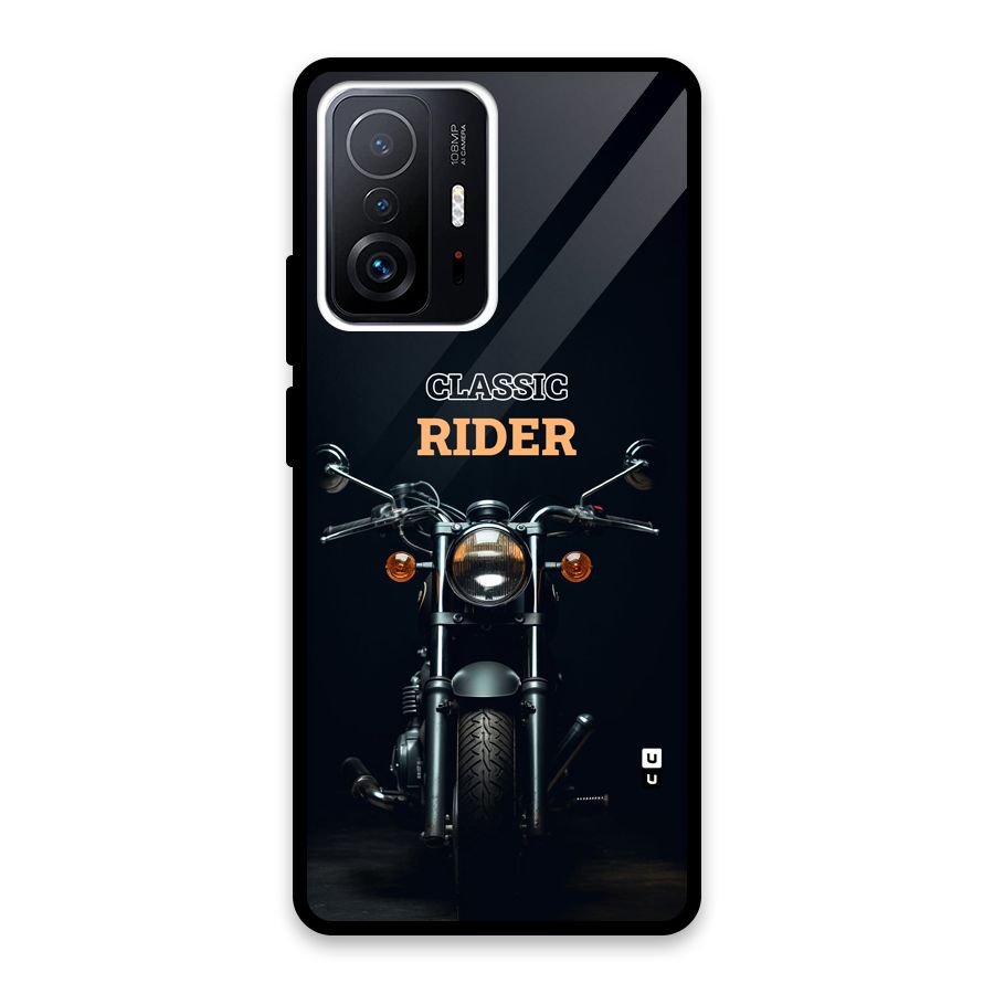 Classic RIder Glass Back Case for Xiaomi 11T Pro