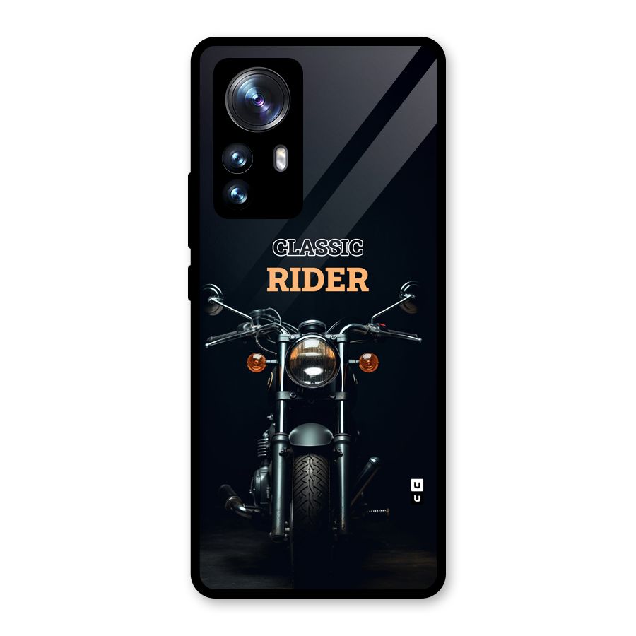Classic RIder Glass Back Case for Xiaomi 12 Pro