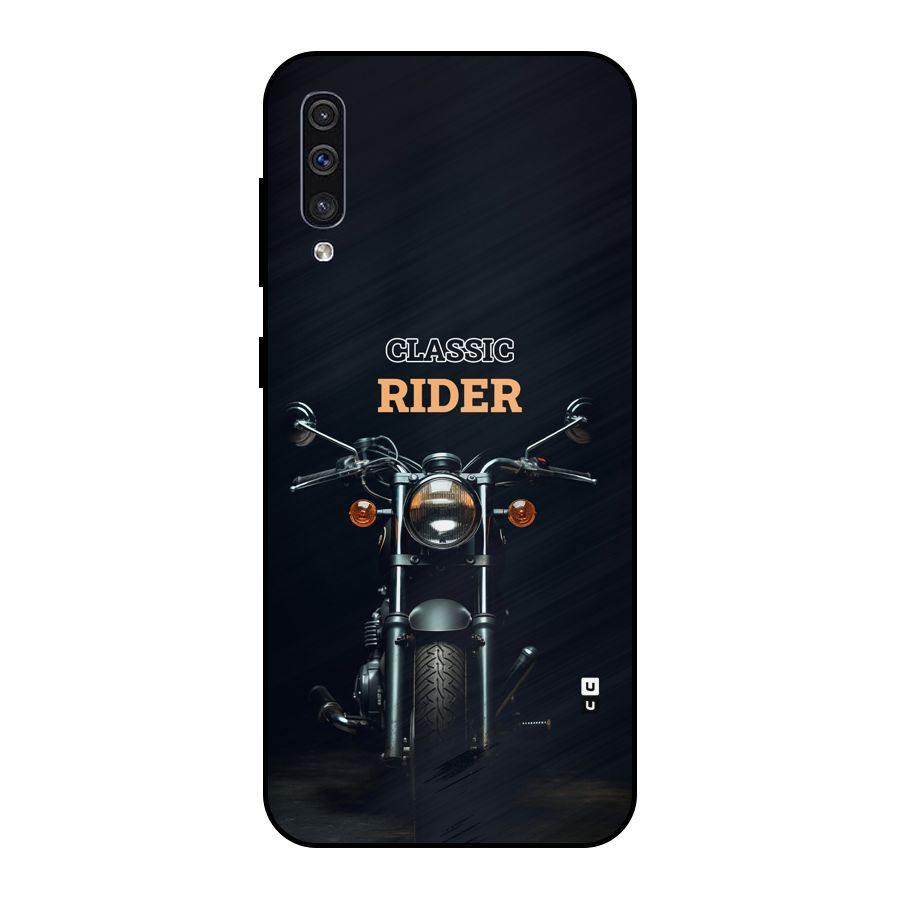 Classic RIder Metal Back Case for Galaxy A50s
