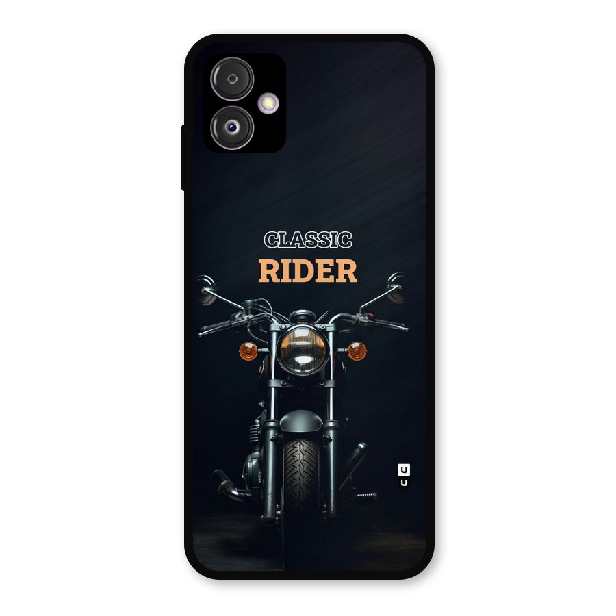 Classic RIder Metal Back Case for Galaxy F14