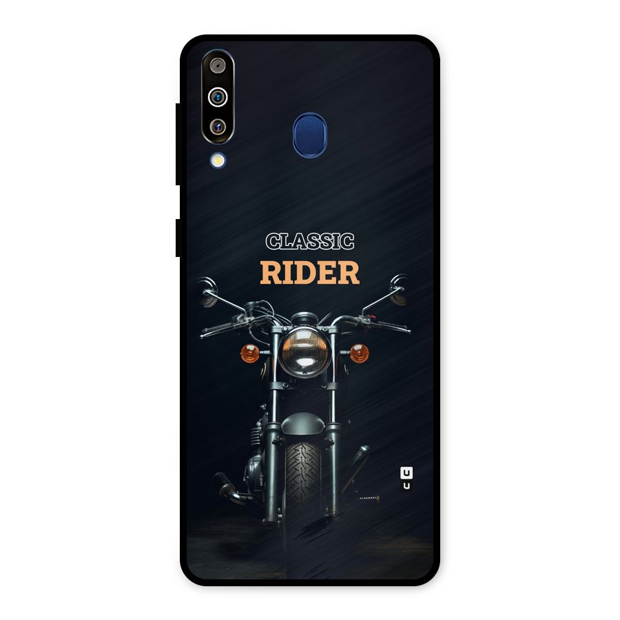 Classic RIder Metal Back Case for Galaxy M30