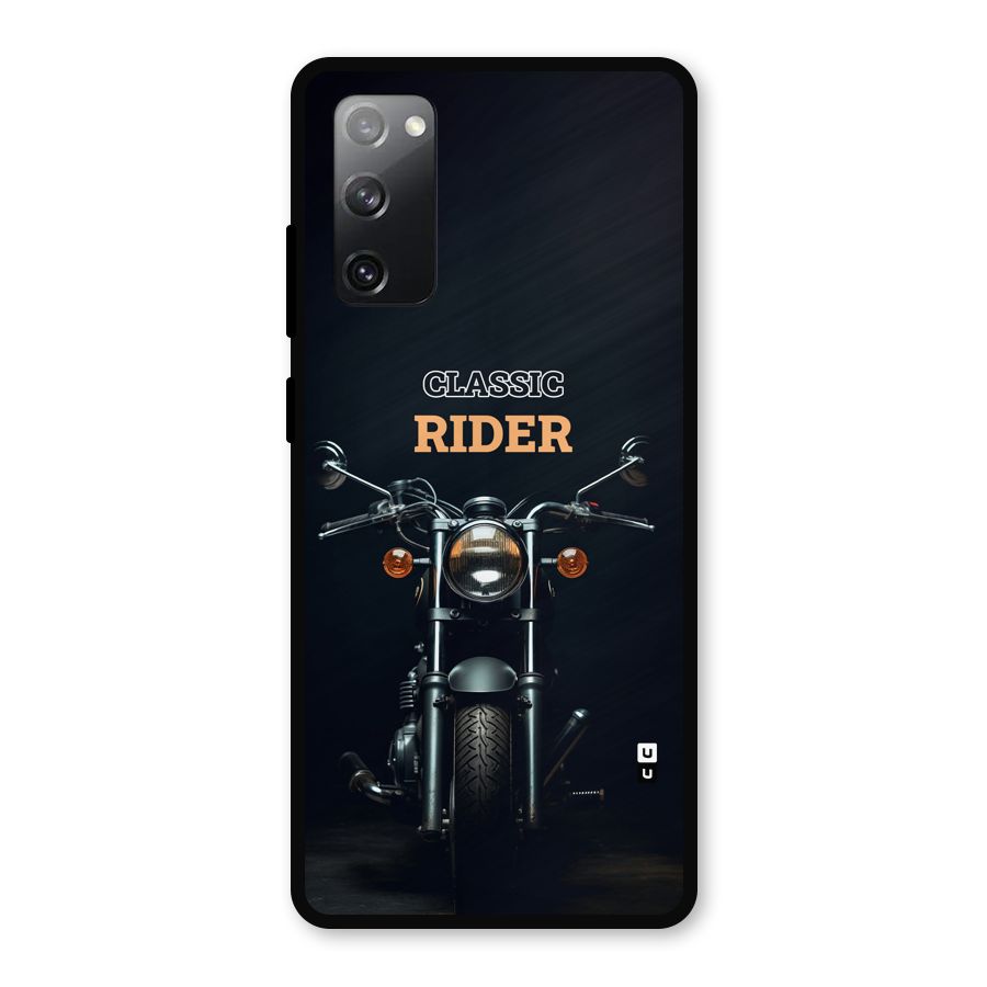 Classic RIder Metal Back Case for Galaxy S20 FE