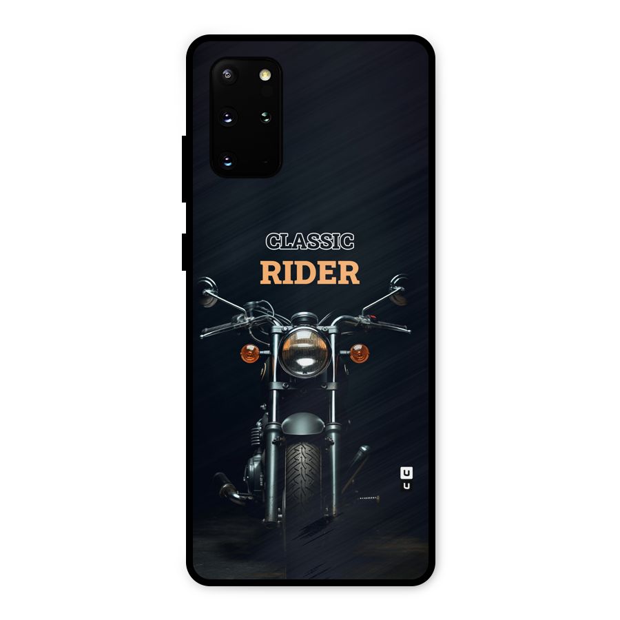 Classic RIder Metal Back Case for Galaxy S20 Plus