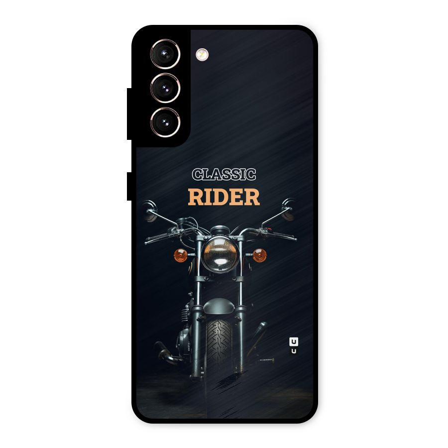 Classic RIder Metal Back Case for Galaxy S21 5G