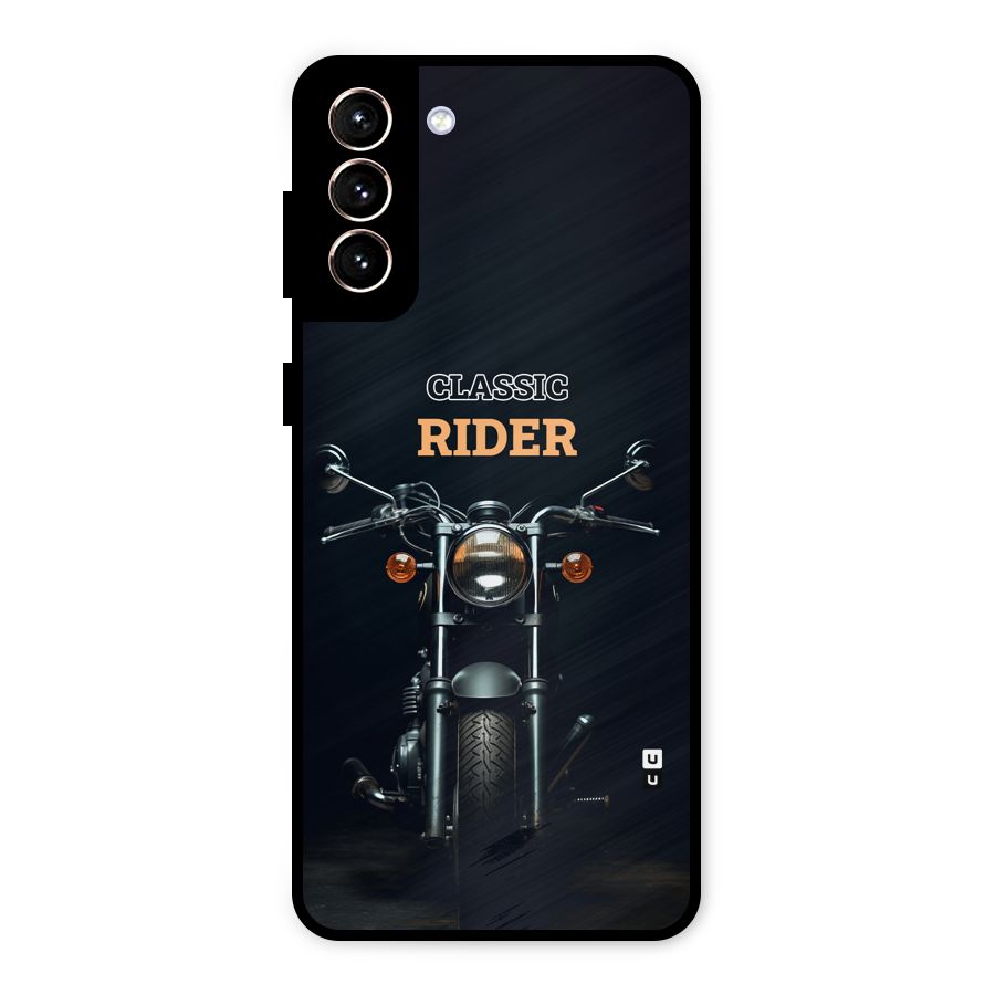 Classic RIder Metal Back Case for Galaxy S21 Plus