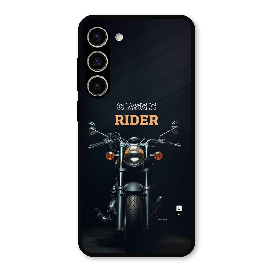 Classic RIder Metal Back Case for Galaxy S23 Plus