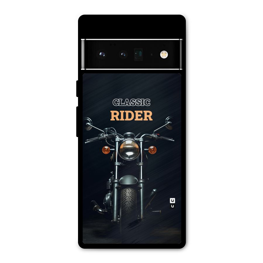 Classic RIder Metal Back Case for Google Pixel 6 Pro