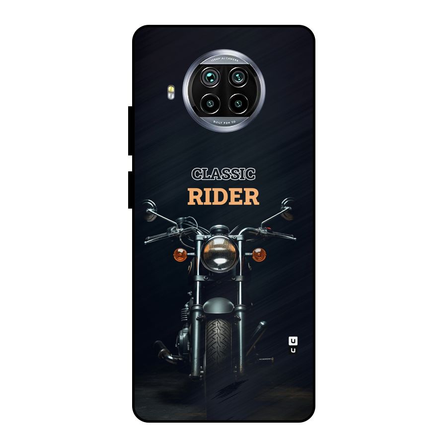 Classic RIder Metal Back Case for Mi 10i