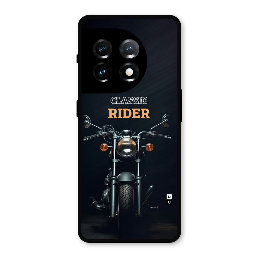 Classic RIder Metal Back Case for OnePlus 11