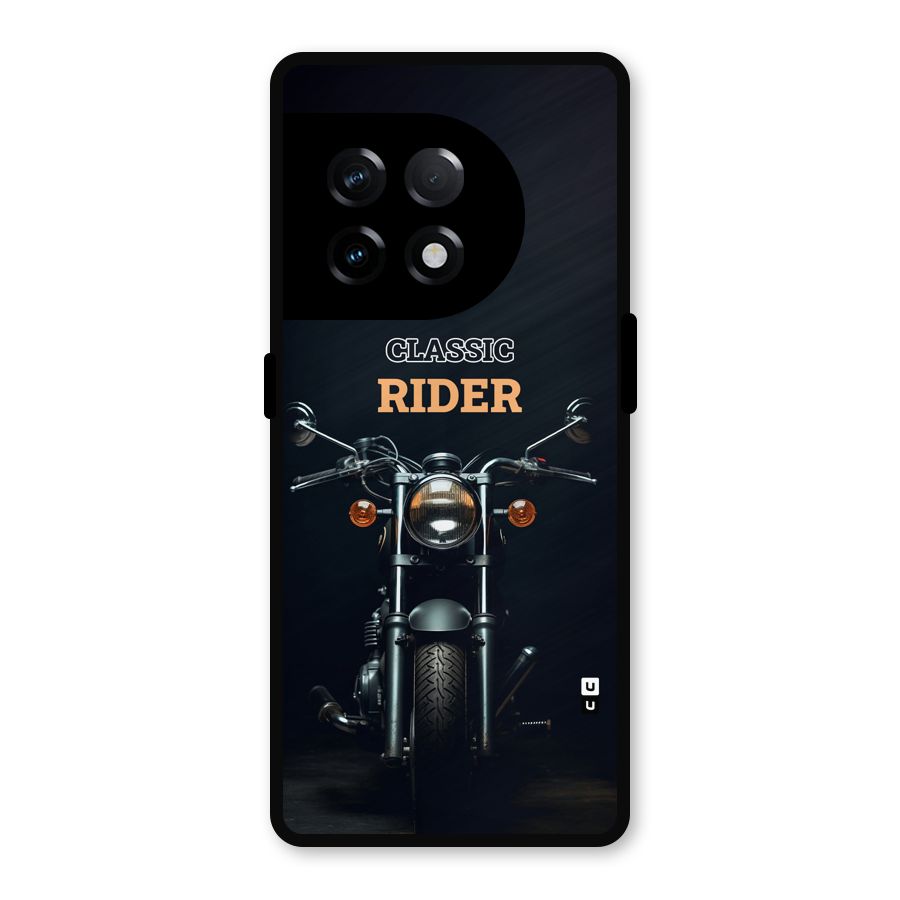 Classic RIder Metal Back Case for OnePlus 11R