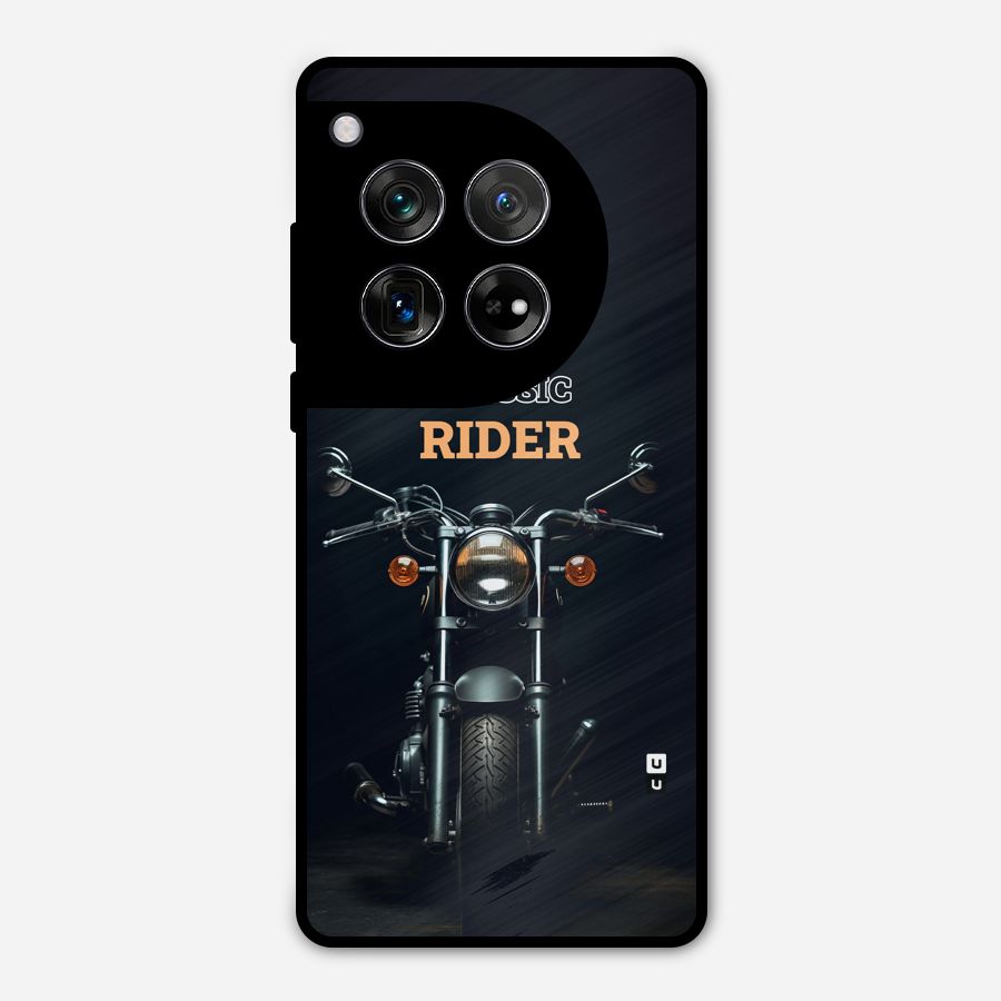 Classic RIder Metal Back Case for OnePlus 12