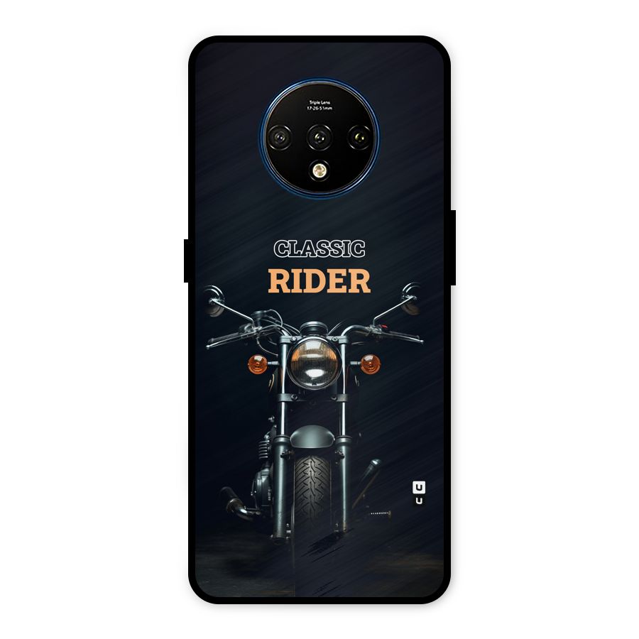 Classic RIder Metal Back Case for OnePlus 7T